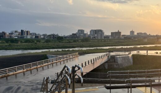 多摩川・二子玉川地区の通行路が(一部)開放