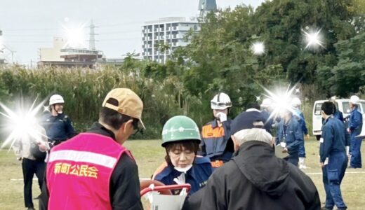 令和7年　玉川地域ポンプ操法研修会